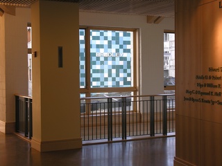 A view of Bradley from the Kemeny foyer