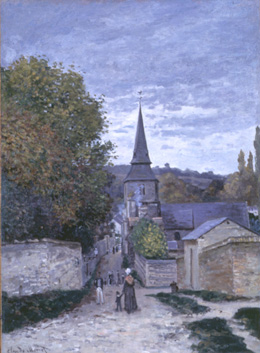 Monet: Street in Ste. Adresse
