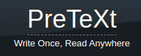Authored in PreTeXt